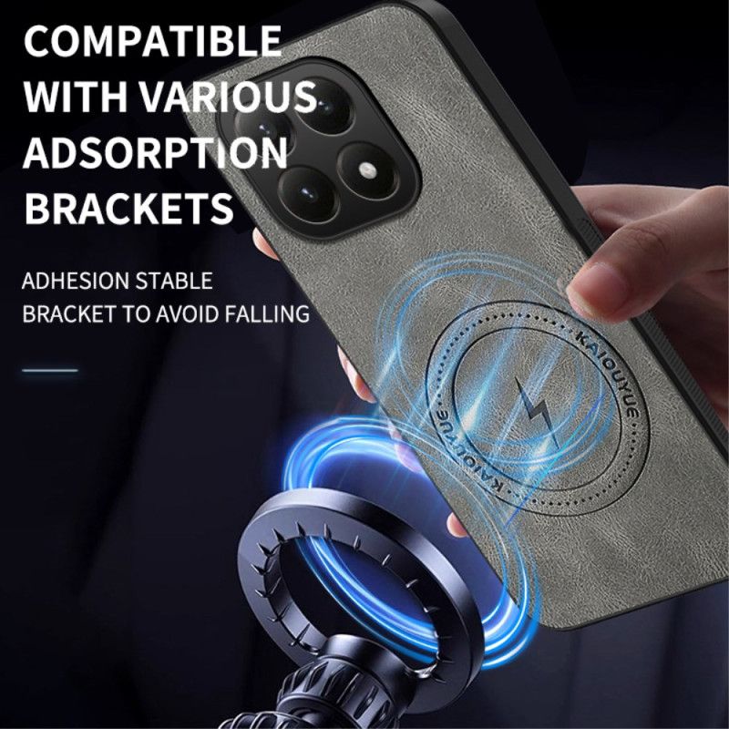 Skal För Xiaomi 15t Magsafe Lädereffekt