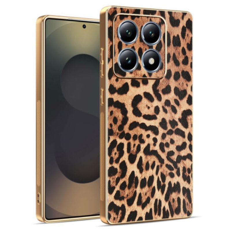 Skal Xiaomi 15t Leopardmönster