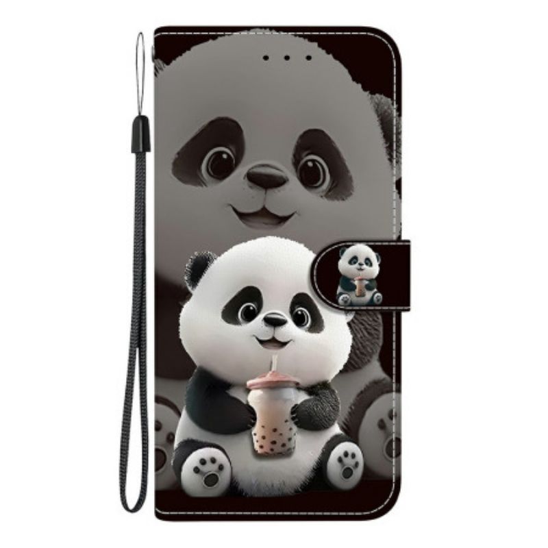 Skyddsfodral Xiaomi 15t Pandamönster
