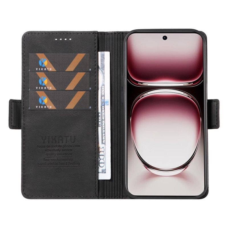 Fodral För Oppo Reno 12 Pro 5g Yikatu Mockaeffekt