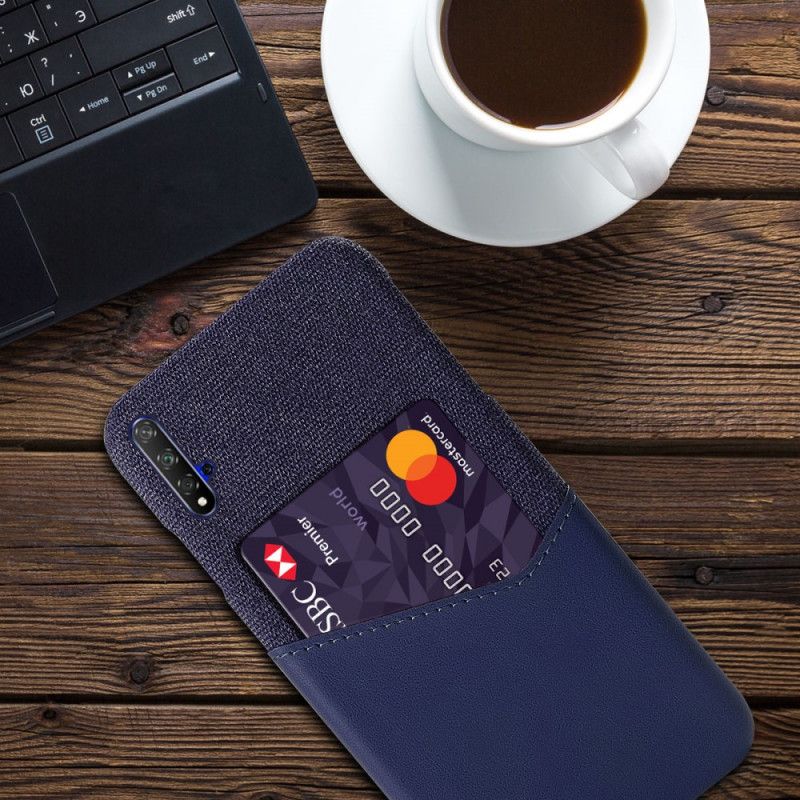 Skal Huawei Nova 5T Svart Ksq-Korthållare