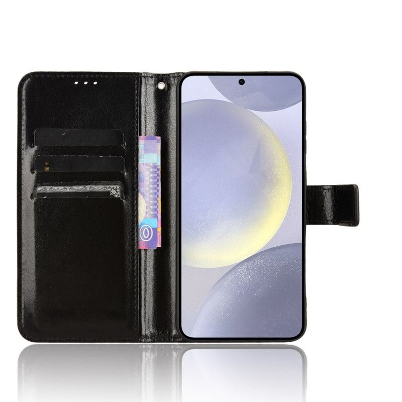 Fodral Samsung Galaxy S25 Fe Flashigt Konstläder