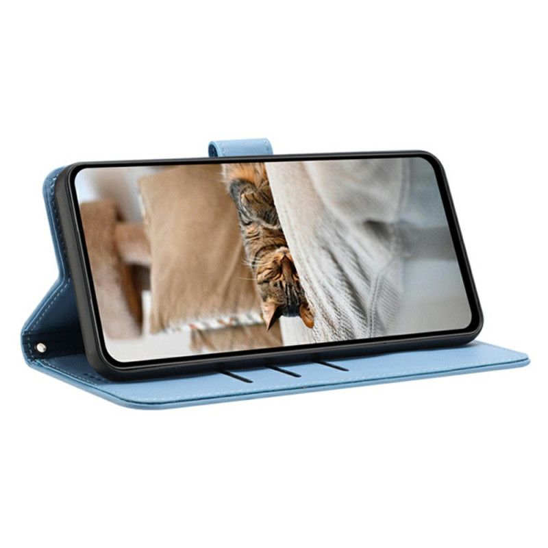 Fodral Samsung Galaxy S25 Fe Kattmönster Med Rem