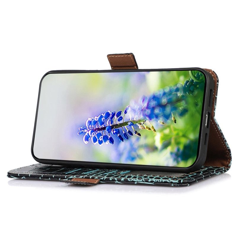 Fodral Samsung Galaxy S25 Fe Krokodilstil