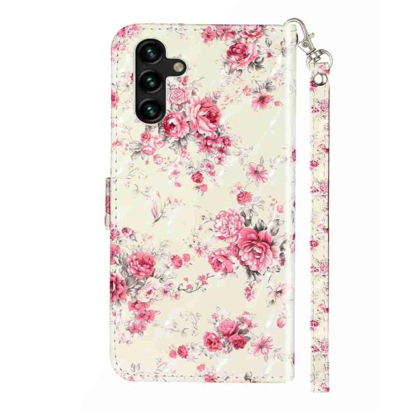 Fodral Samsung Galaxy S25 Fe Rosor Med Snodd