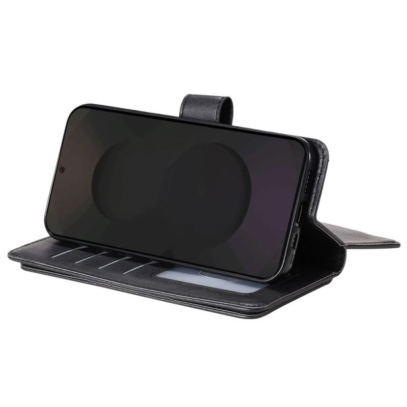 Läderskal Fodral Samsung Galaxy S25 Fe 10 Kortfack