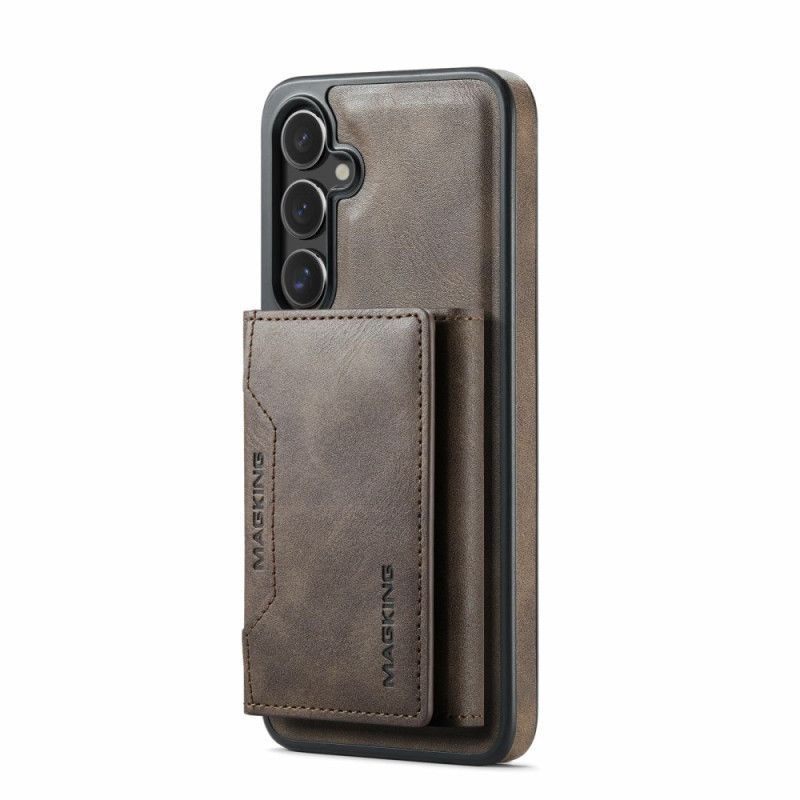 Skal För Samsung Galaxy S25 Fe Magsafe-kompatibel Magking Avtagbar Plånbok