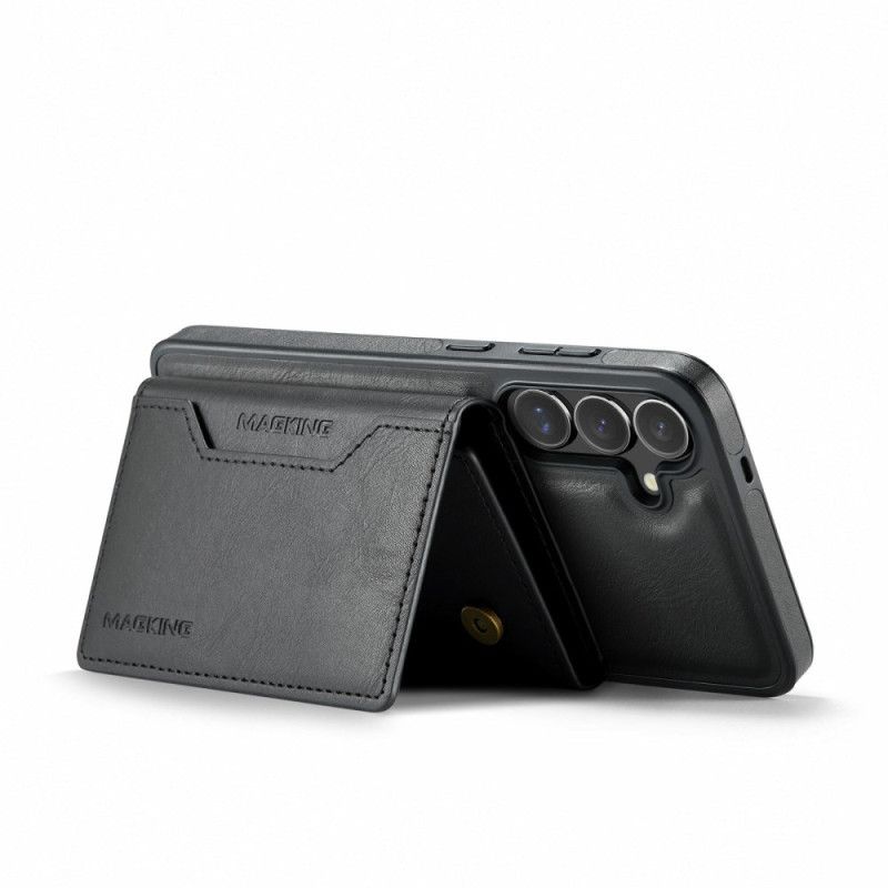 Skal För Samsung Galaxy S25 Fe Magsafe-kompatibel Magking Avtagbar Plånbok