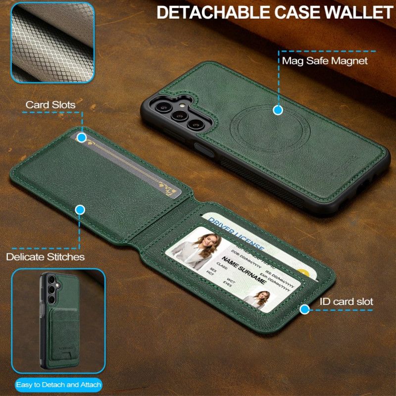 Skal Samsung Galaxy S25 Fe Avtagbar Magnetisk Korthållare