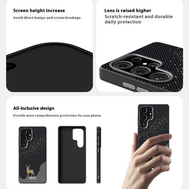 Skal Samsung Galaxy S25 Fe Magsafe-kompatibelt Abeel-mönster