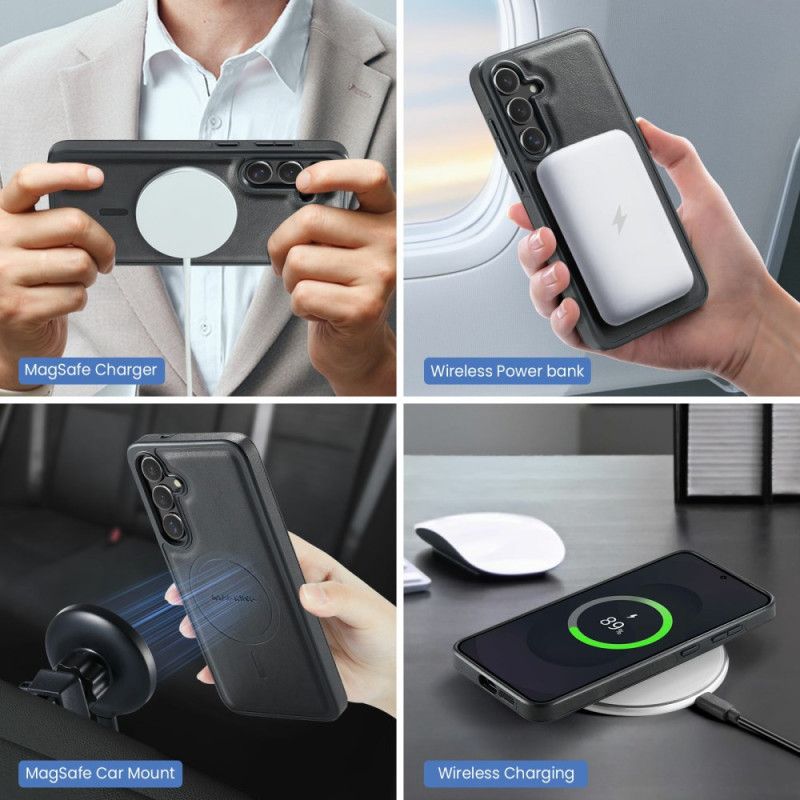 Skal Samsung Galaxy S25 Fe Telefonfodral Avtagbar Magnetisk Korthållare