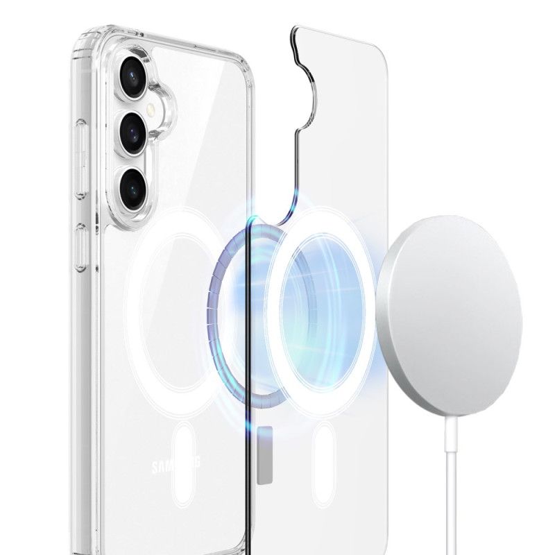 Skal Samsung Galaxy S25 Fe Telefonfodral Magsafe-kompatibel Genomskinlig