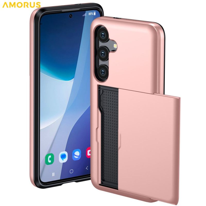 Skal Samsung Galaxy S25 Fe Telefonfodral Skjutbart Korthållare