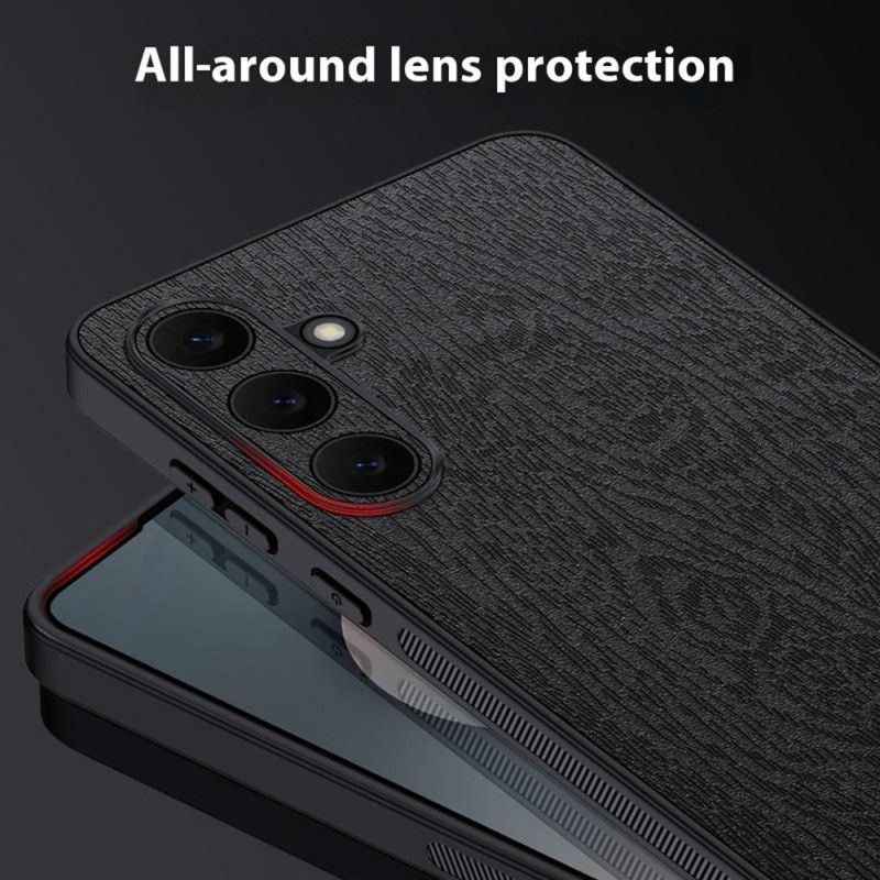 Skal Samsung Galaxy S25 Fe Telefonfodral Träeffekt