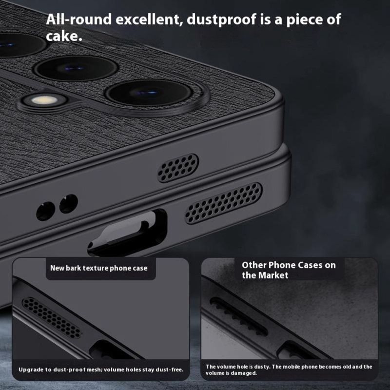 Skal Samsung Galaxy S25 Fe Telefonfodral Träeffekt