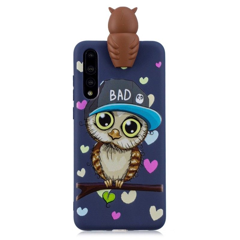 Skal Huawei P20 Pro 3D Dålig Uggla Kul