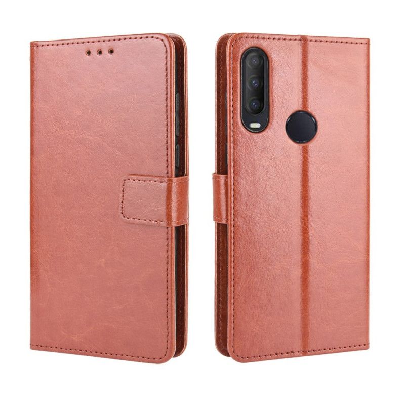 Fodral för Alcatel 1S (2020) / 3L (2020) Svart Flashigt Konstläder