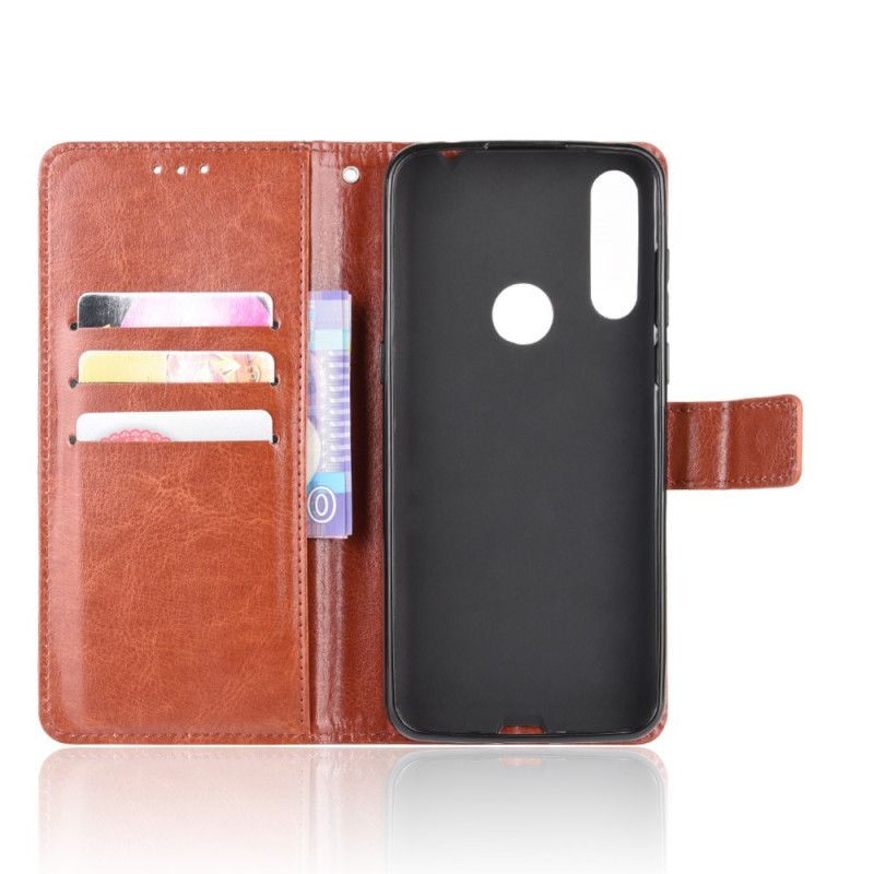 Fodral för Alcatel 1S (2020) / 3L (2020) Svart Flashigt Konstläder