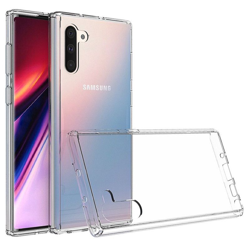 Skal Samsung Galaxy Note 10 Mobilskal Transparent Och Akryl