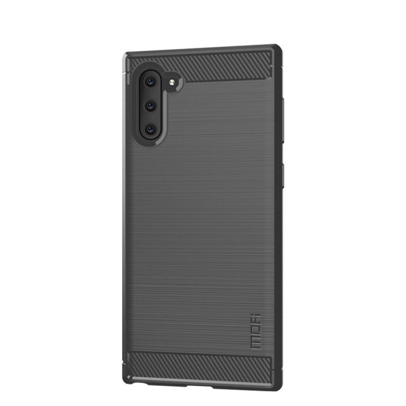 Skal Samsung Galaxy Note 10 Svart Mobilskal Mofi Borstat Kolfiber