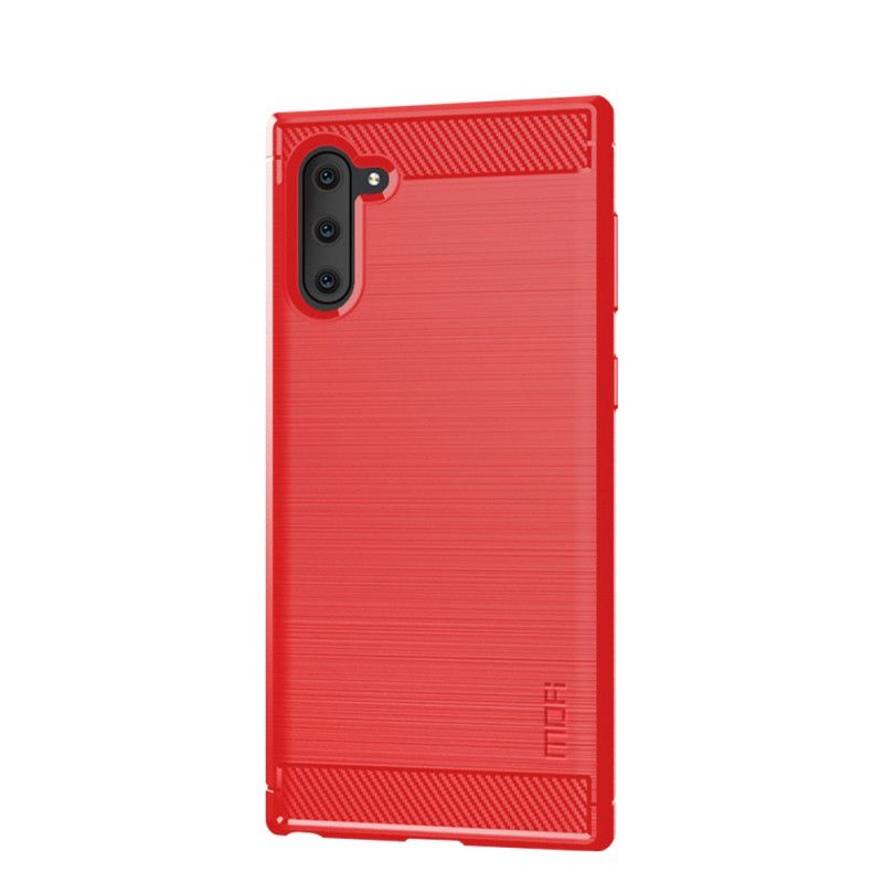Skal Samsung Galaxy Note 10 Svart Mobilskal Mofi Borstat Kolfiber
