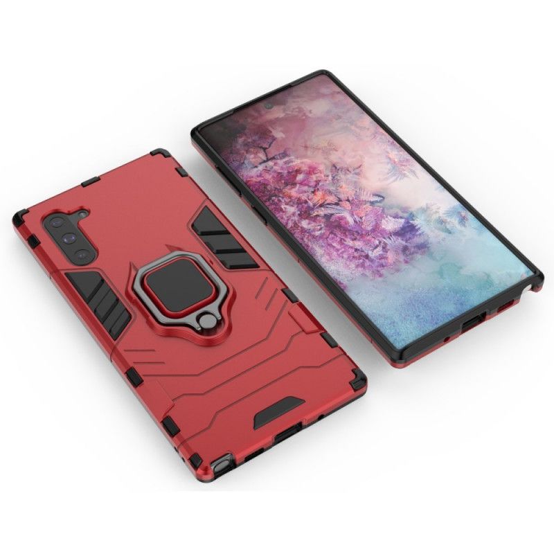 Skal Samsung Galaxy Note 10 Svart Resistent Ring