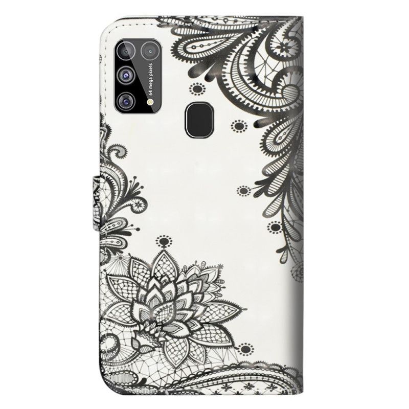 Fodral för Samsung Galaxy M31 Chic Spets