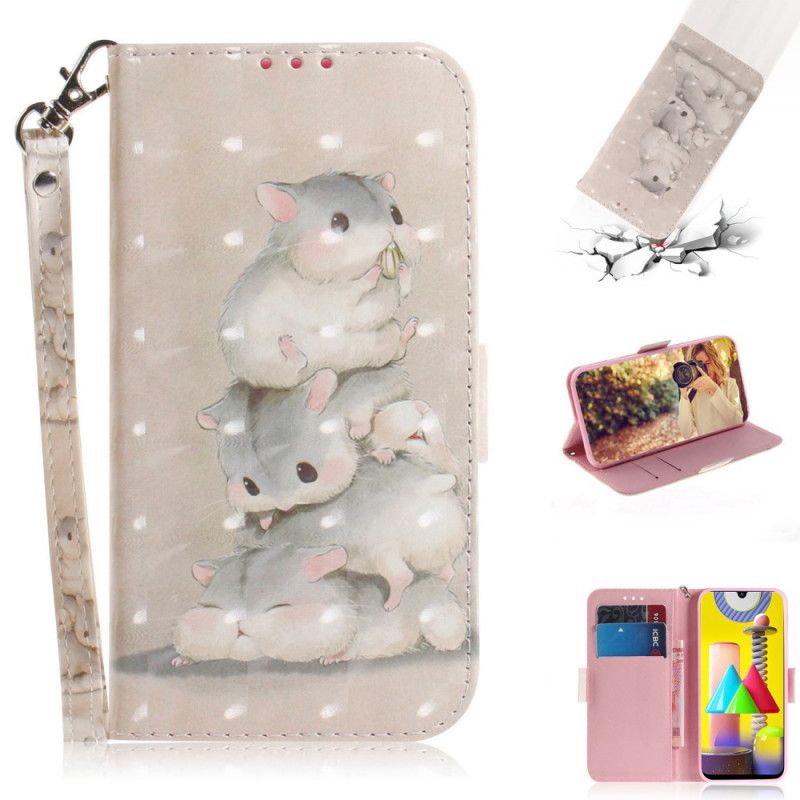 Fodral Samsung Galaxy M31 Tanga Hamstrar