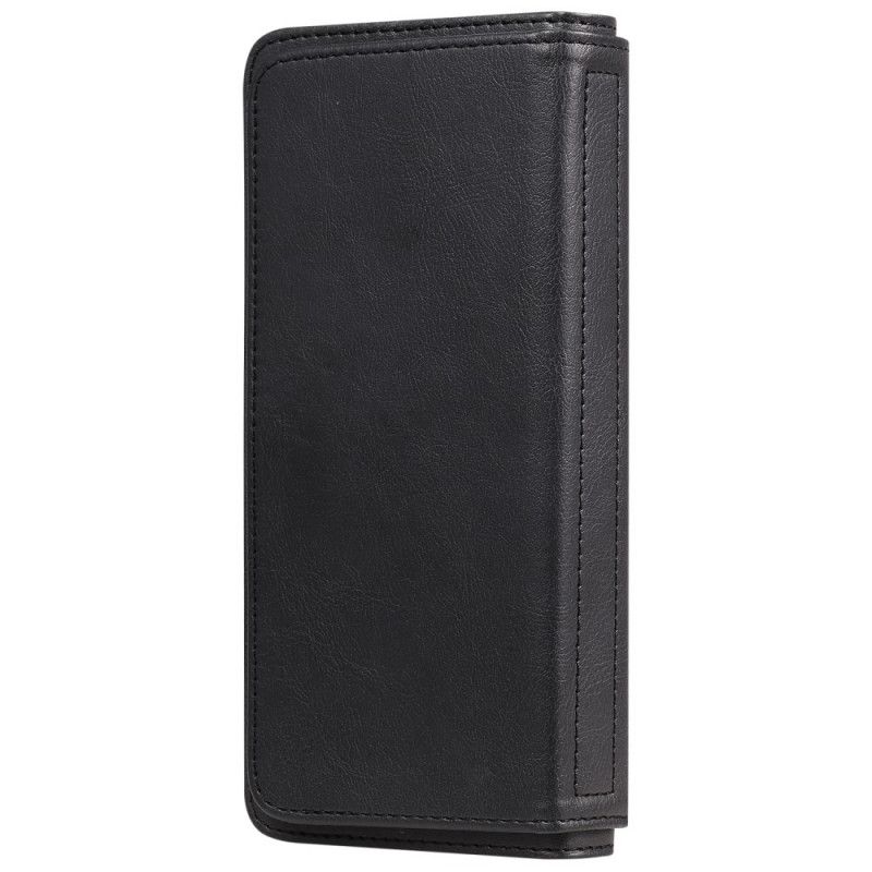 Skyddsfodral Samsung Galaxy M31 Svart Multifunktion 10 Kortinnehavare