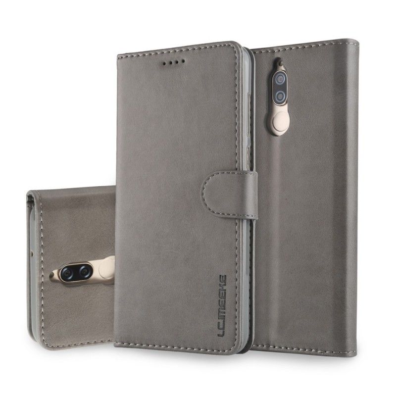 Fodral Huawei Mate 10 Lite Svart Lc.Imeeke Lädereffekt