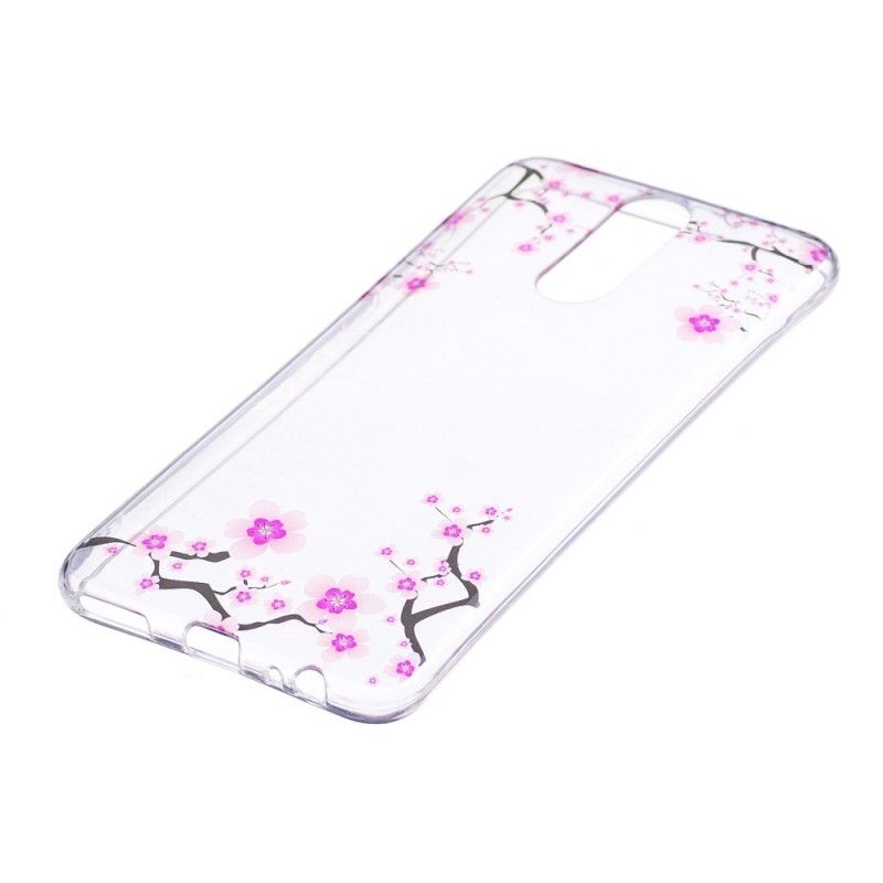 Skal för Huawei Mate 10 Lite Genomskinligt Blommande Träd