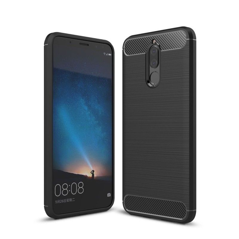 Skal Huawei Mate 10 Lite Svart Borstad Kolfiber