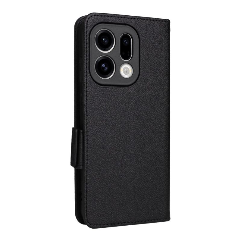 Fodral Oppo Find X9 5g Konstläder Med Rem