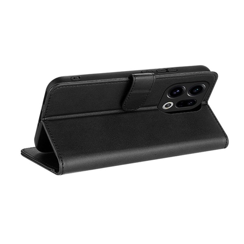 Läderfodral Oppo Find X9 5g Telefonfodral Azns Lädereffekt