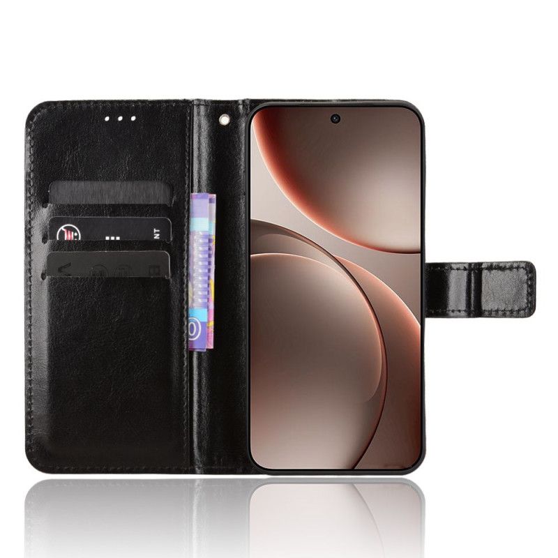 Läderfodral Oppo Find X9 5g Telefonfodral Prickigt Konstläder