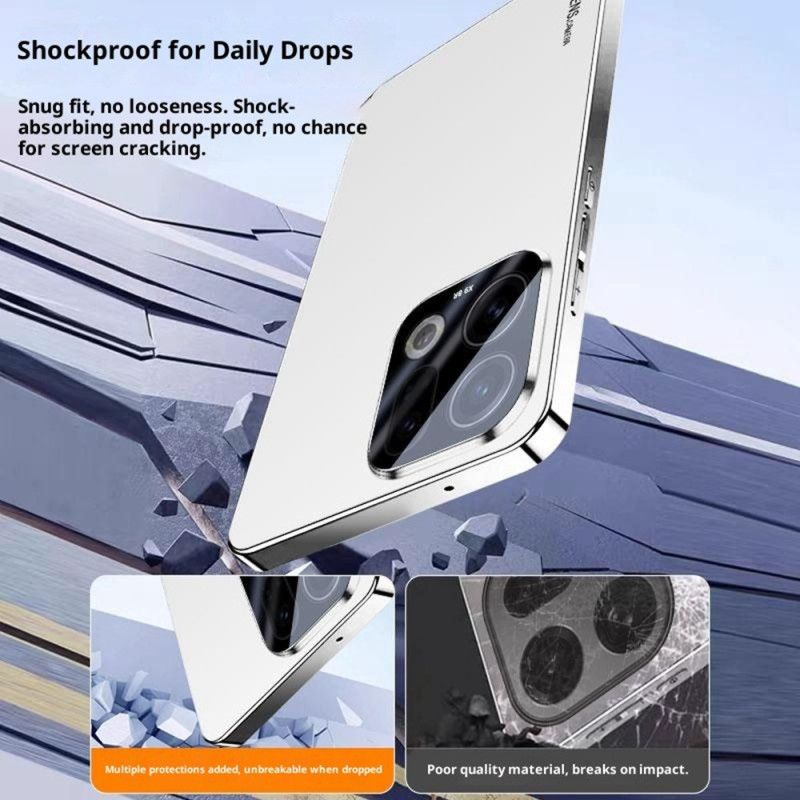 Skal För Oppo Find X9 5g Förbättrat Repskydd