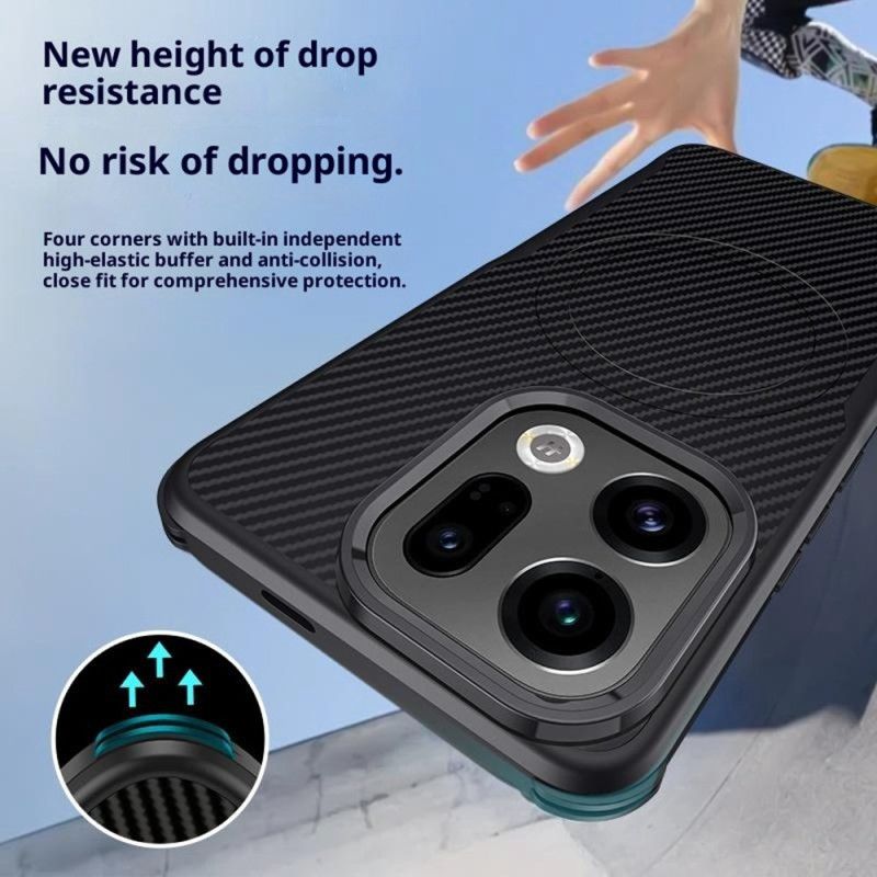 Skal För Oppo Find X9 5g Magsafe Förbättrat Skydd