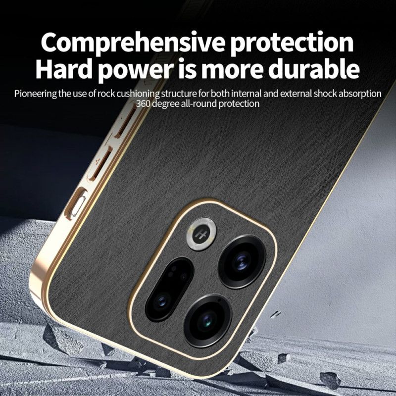 Skal Oppo Find X9 5g Kadem Lädereffekt