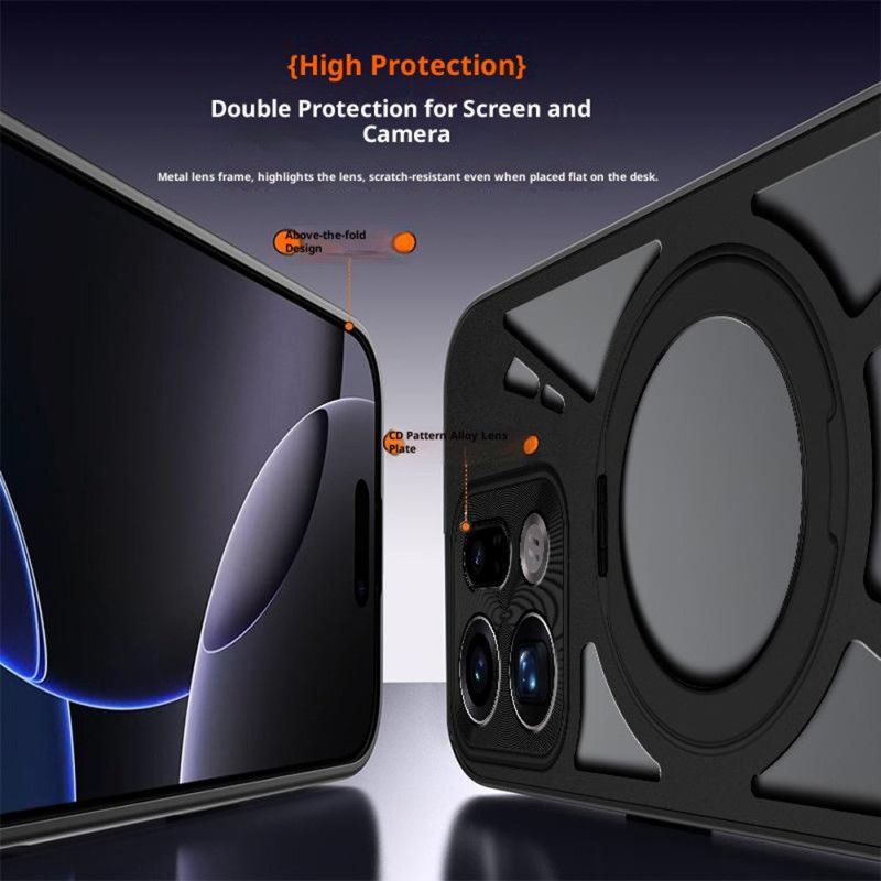 Skal Oppo Find X9 5g Roterande Magnetisk Fäste Och Värmeavledning