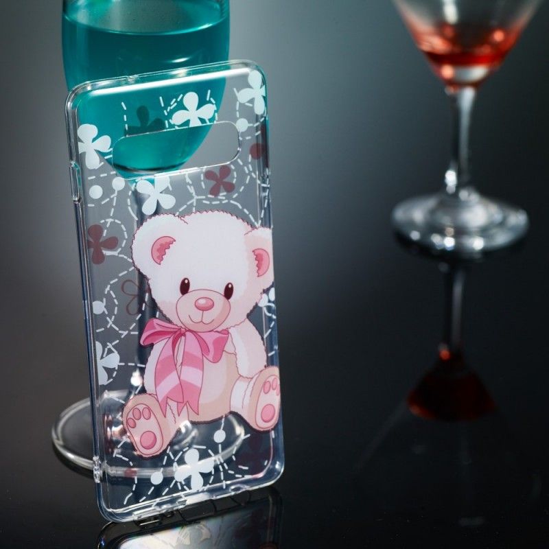 Skal för Samsung Galaxy S10 Söt Nallebjörn