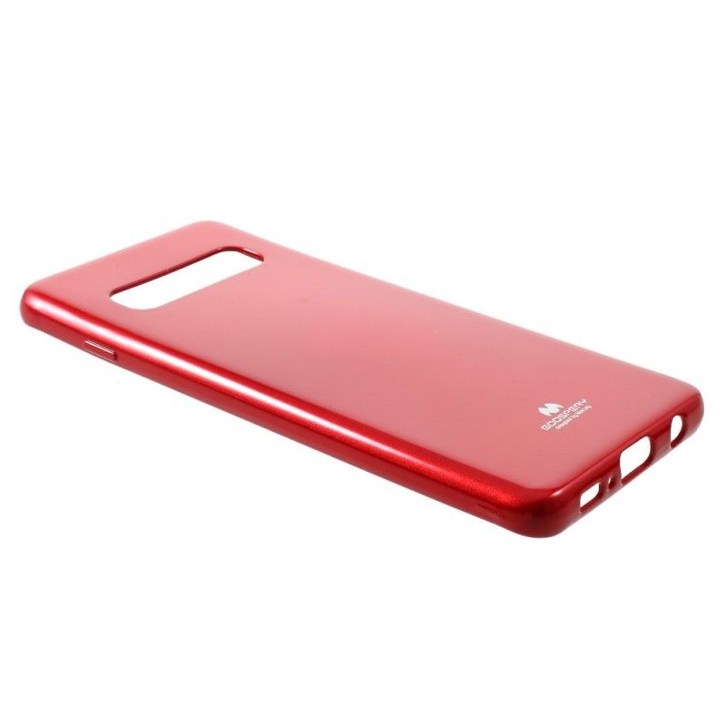 Skal Samsung Galaxy S10 Svart Mobilskal Flashigt Kvicksilver