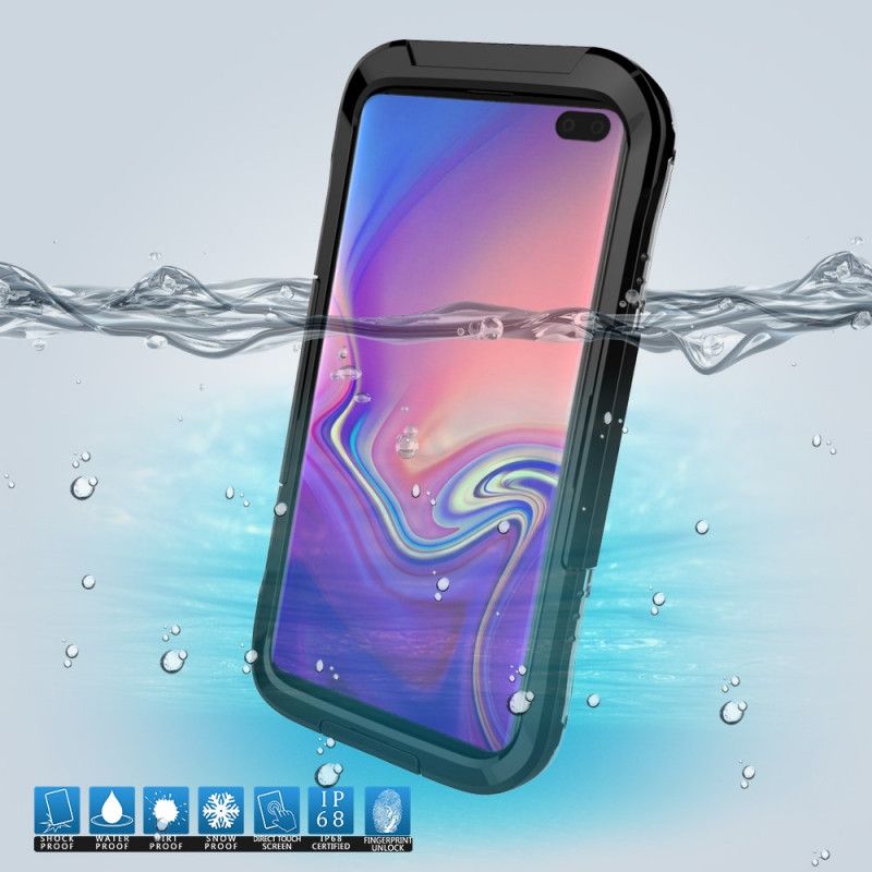 Skal Samsung Galaxy S10 Svart Vattentät 10M