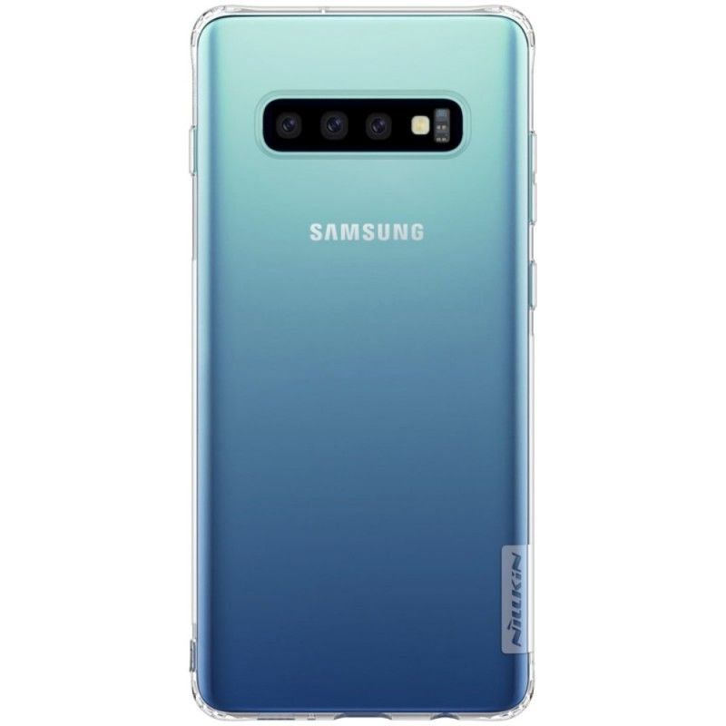 Skal Samsung Galaxy S10 Vit Transparent Nillkin
