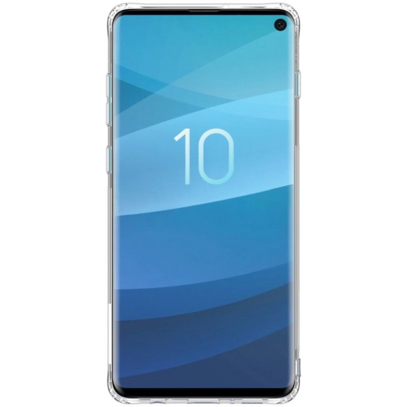 Skal Samsung Galaxy S10 Vit Transparent Nillkin