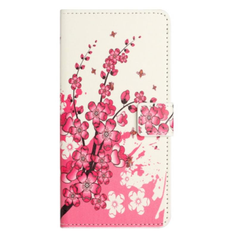 Skyddsfodral Samsung Galaxy A15 5g Plommonblomning