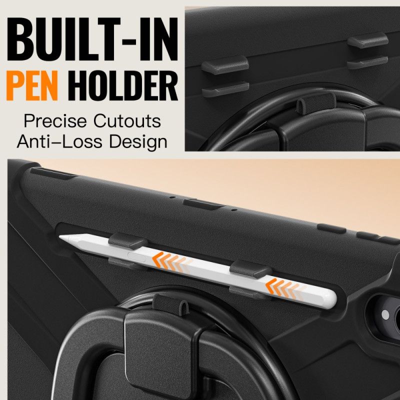 Skal Samsung Galaxy Tab S11 Ultra Trippelskydd Med Roterande Handtag