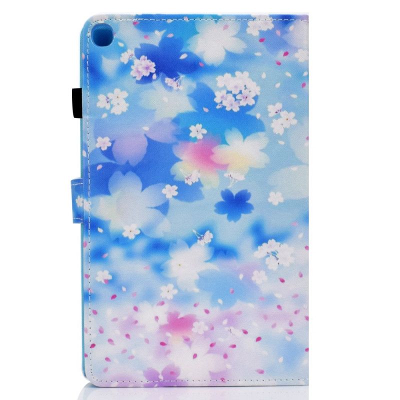 Fodral Samsung Galaxy Tab A7 Akvarellblommor
