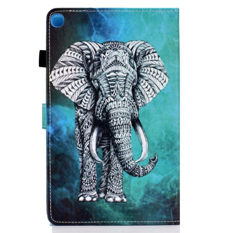 Läderfodral Samsung Galaxy Tab A7 Mobilskal Stamelefant
