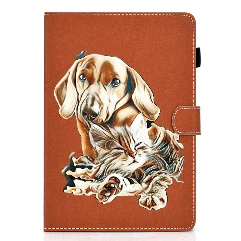 Skyddsfodral Samsung Galaxy Tab A7 Hund Och Katt