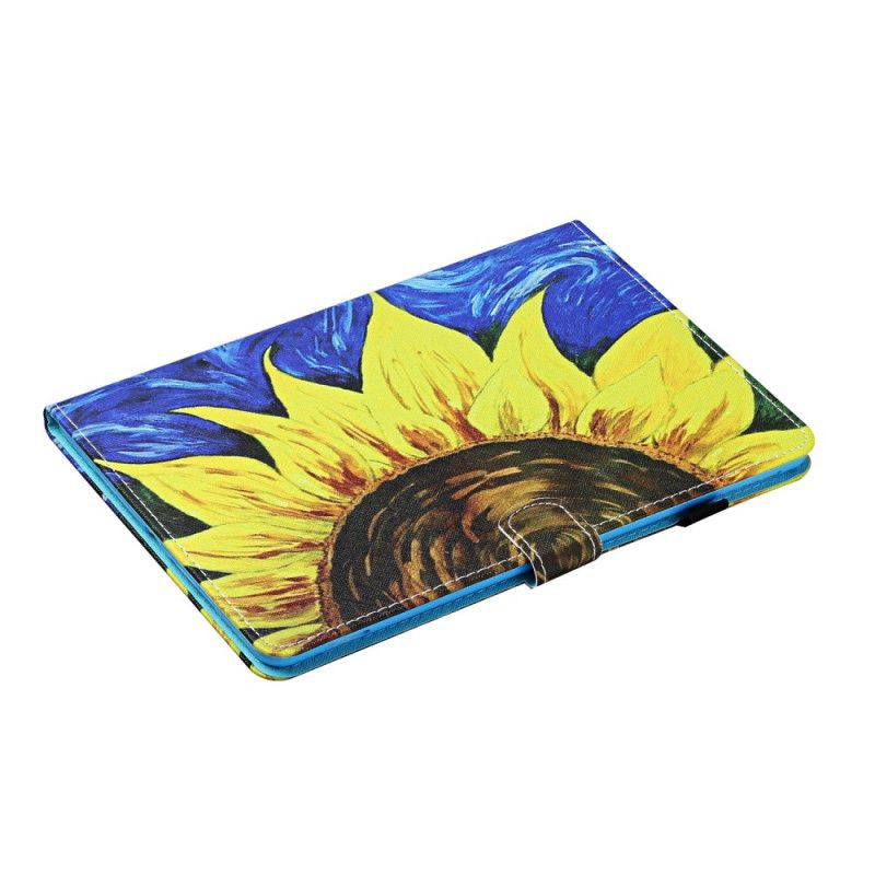 Skyddsfodral Samsung Galaxy Tab A7 Målad Solros